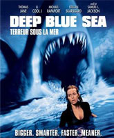 Смотреть Онлайн Глубокое синее море / Deep Blue Sea [1999]